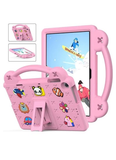 Buy Kids Case Compatible with Huawei Matepad SE 10.4 Inch, Heavy Duty EVA Foam Shockproof Cover Kids Proof Case with Stand (Pink) in Saudi Arabia