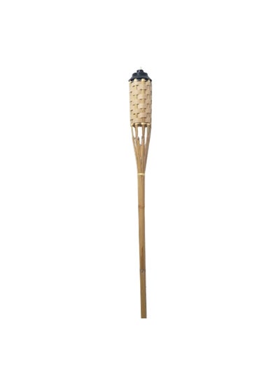 Buy Basic Outdoor Bamboo Torch Brown 9.2 x 145 cm 30189-145 in Saudi Arabia