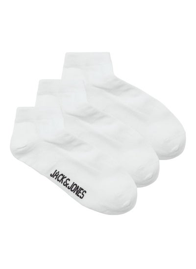 Buy Jaclouis 3 Pack Logo Ankle  Socks in Saudi Arabia