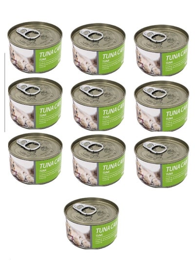 اشتري Tuna Can Wet Food For Cats 10X80g في الامارات