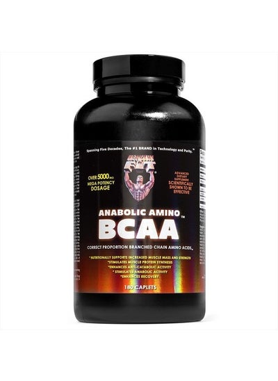 اشتري Anabolic Amino BCAA - 180 Caplets - Correct Proportion Branched Chain Amino Acids في الامارات