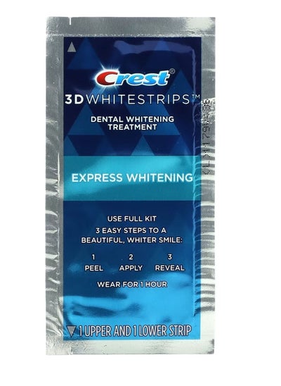 Buy 3D Whitestrips Dental Whitening Kit 1 Hour Express| Pack of 1 in UAE