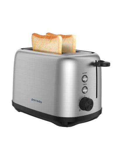 Buy Porodo LifeStyle  Toaster with Defrost Function 750W in Saudi Arabia