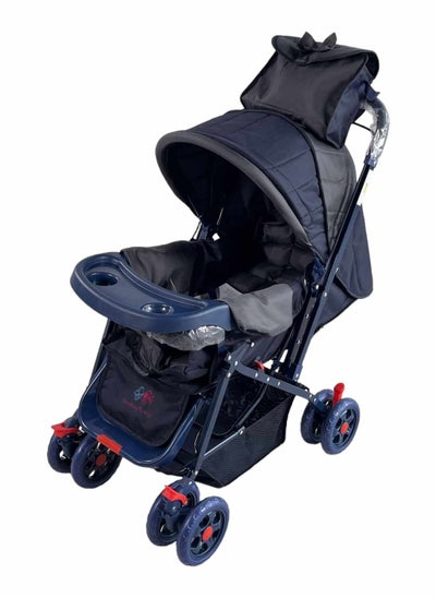 Buy Baby Stroller Reversible Handle with a Bag for Babies Accessories 0-3 Years in Saudi Arabia