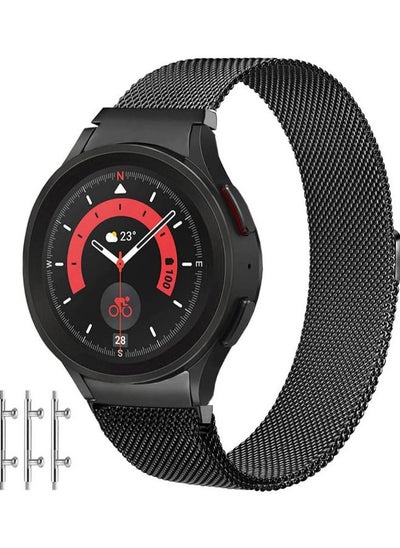 Buy Gapsless Magnetic Band For Samsung Galaxy Watch4 Classic 20mm Black in Egypt