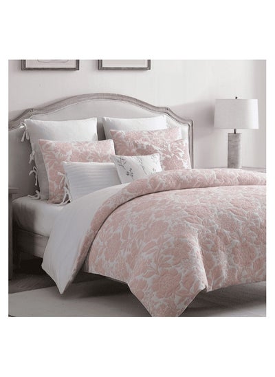 Buy Bed Duvet Set 100% Cotton Double 11 Piece in Saudi Arabia