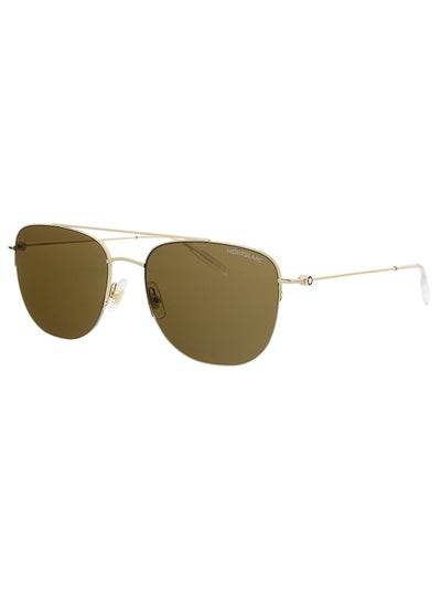 Buy Men's Navigator Sunglasses - MB0096S 003 56 - Lens Size: 56 Mm in UAE