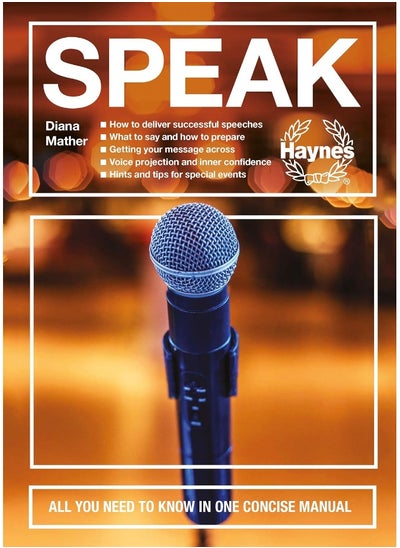 اشتري Speak: All you need to know in one concise manual في الامارات