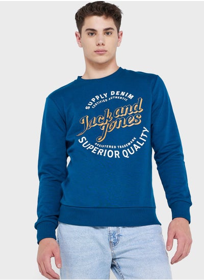 اشتري Logo Crew Neck Sweatshirt في الامارات