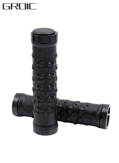 Buy Bike Handlebar Grips Double Lock-on Bicycle Grip Anti-Slip Shock Absorbing Bike Handlebars Special Replacement Bike Handlebars For MTB BMX Mountain Bikes Bike Accessories in UAE