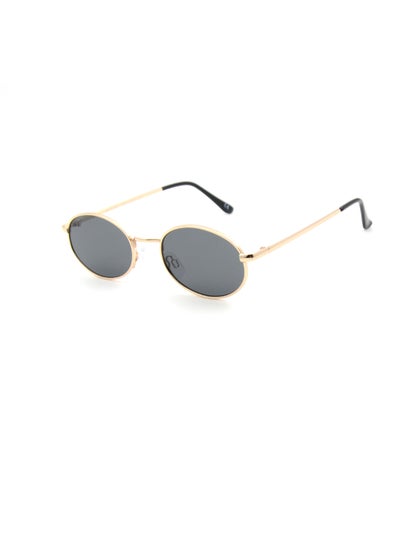 Buy Unisex UV Protection Sunglasses EE23M132-2 - Gold/Black in Saudi Arabia