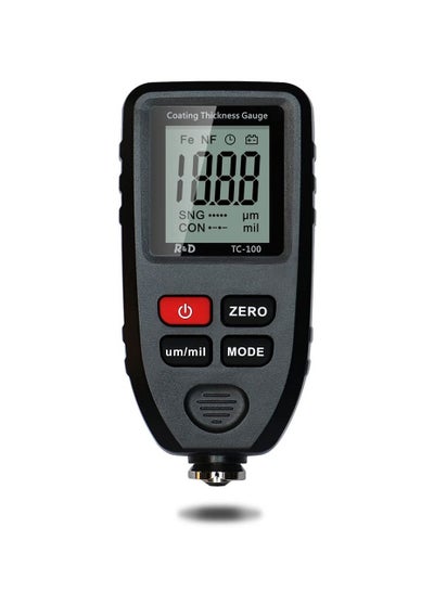 TC100 Car Paint Coating Thickness Gauge Meter Handheld 0-1300um for ...