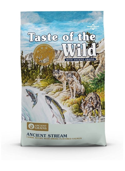 Buy Ancient Stream Canine Recipe Salmon Dry Food 2.27Kg in UAE