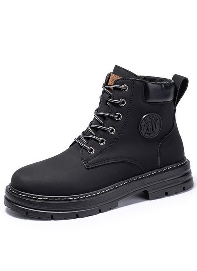 اشتري Men's Outdoor Fashion High Top Casual Boots في السعودية