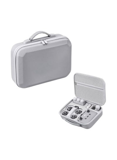 Buy Hard carrying case for DJI Neo Fly More Combo, portable travel case made of PU leather, waterproof, shockproof storage case for DJI NEO drone and accessories in Saudi Arabia