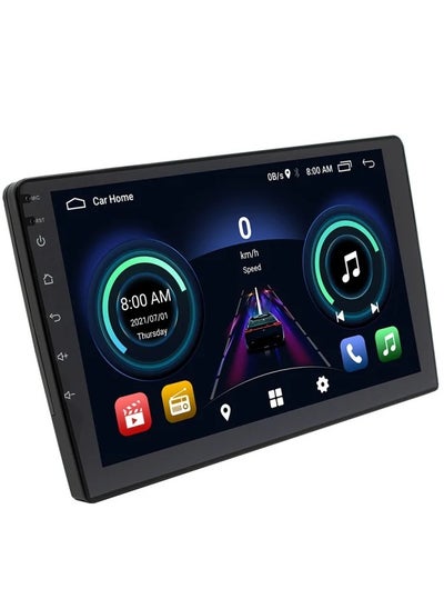 Buy Android 1GB ram 32GB storigCar Stereo Double Din 10.1 Inch Car Radio 2.5D HD Touchscreen Multimedia MP5 Player with Bluetooth GPS Support WiFi FM Radio Dual USB Mirror Link SWC + Backup Camera in UAE