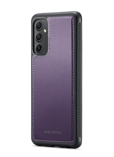 Buy CaseMe Phone Case Compatible with Samsung Galaxy A54 5G Luxury PU Leather Back Cover Cover Compatible with Samsung Galaxy A54 5G - Purple in Egypt