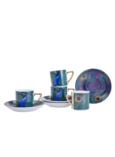 Buy Turkish Coffee Cup set 4 Person in UAE