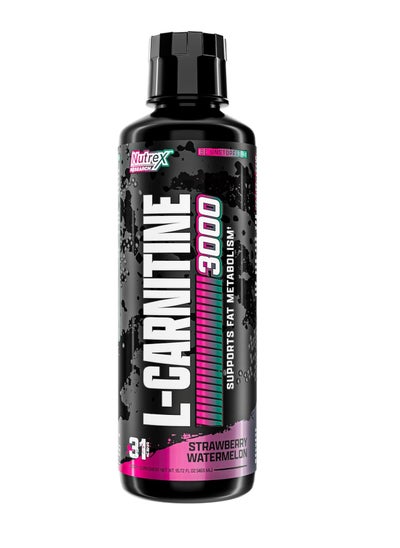 Buy Liquid Carnitine, Strawberry Watermelon, 3000 mg, Boost Endurance 31 serving 465ml in UAE