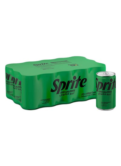 Buy Zero Calories Soft Drink Cans 150ml Pack of 15 in UAE