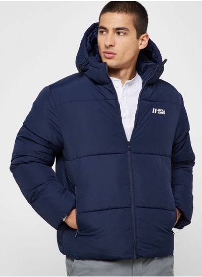 Buy Zip Through Puffer Jacket in UAE