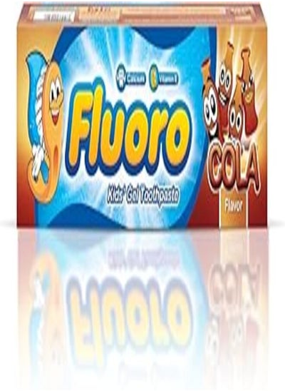 اشتري Fluoro Kids Cola Flavor Gel Toothpaste 50 gm في مصر