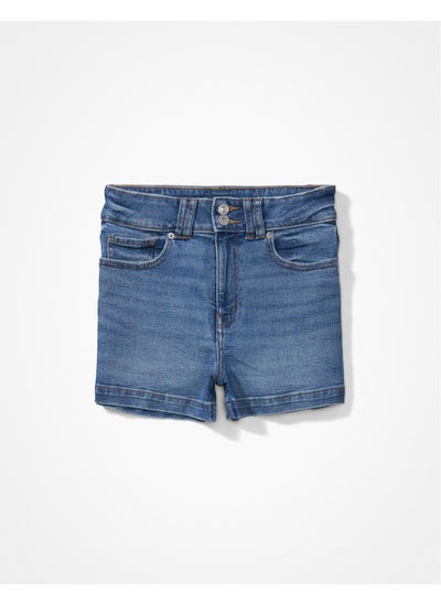 Buy AE Stretch Denim Mom Short in Saudi Arabia