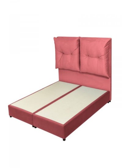 Buy Zozo | Velvet Bed Frame - Burgundy in Saudi Arabia