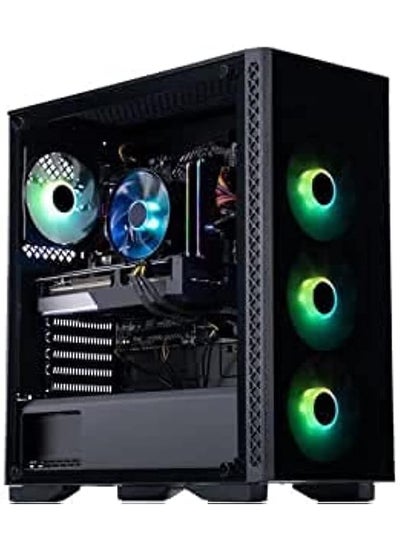 اشتري Gaming PC Intel i7-12700F, 16GB DDR4, Nvidia RTX 3050, 500GB NVME M.2 SSD+1 TB HDD, Windows 10 pro, RGB Gaming Computer PC (i7-12700F,RTX 3050) S5 RTX 3050 i7-12700F في الامارات