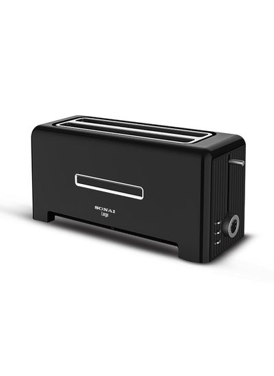 Buy Sonai SH-1830 Toaster Large 1400 Watt - Black in Egypt