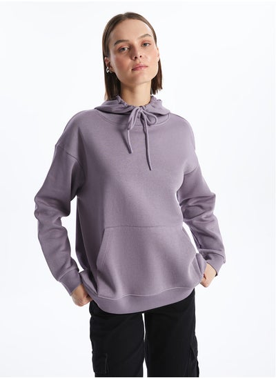 Buy Plain Long Sleeve Oversize Women's Hoodie in Egypt