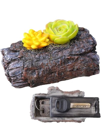 Buy Hide a Spare Key Outdoor Waterproof Fake Branch, With Succulent Key Hider Safe Storage Box, Safe for Outdoor Garden or Yard, Geocaching, Outside Indoor Garden Ornament Decorative in Saudi Arabia