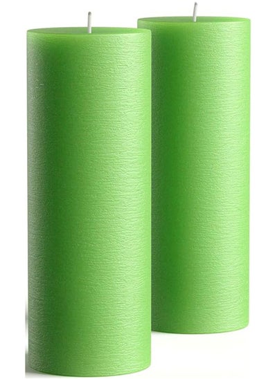 Buy Candle With Scent, Large - Green in Egypt