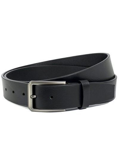 اشتري CLASSIC MILANO® Genuine Leather Belt Men in an elegant GIFT BOX; Classic Jean Belt; Belts for men Mens belt Leather; Pin Buckle 35MM في الامارات