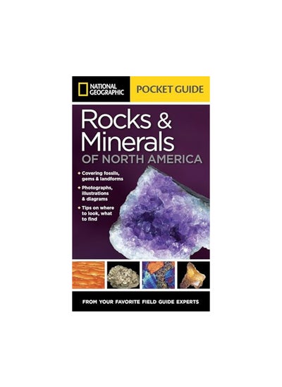 Buy National Geographic Pocket Guide to Rocks and Minerals of North America in UAE