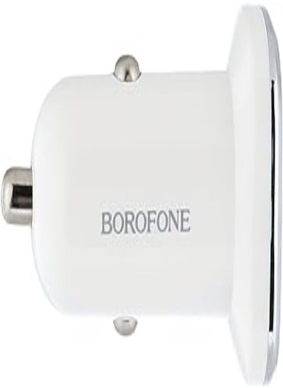 اشتري BOROFONE BZ12A Lasting power single port QC3 0 in car charger set Type-C - White في مصر