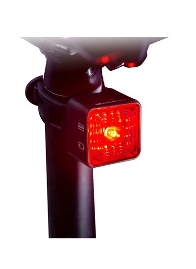 اشتري Smart Bike Tail Light, Brake Sensing Rear Lights, USB Rechargeable Bike Light Kit, IP66 Waterproof & Dustproof, 5 Light Modes, One-Piece Aluminum Alloy Bicycle Lights Front في السعودية