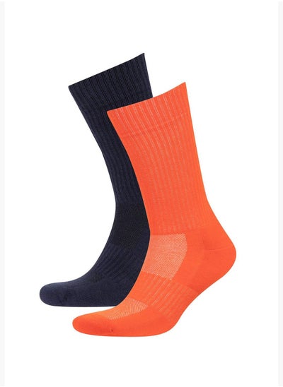 اشتري 2 Pack Man Mid Cut Socks في الامارات