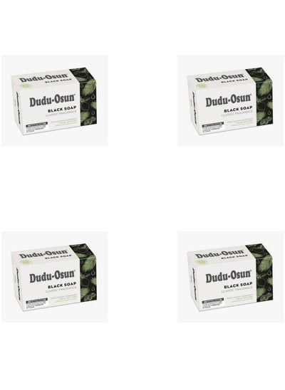 Buy Dudu Osun Black Soap CLASIC FRACRANCE 150 gm 4 PCS in UAE