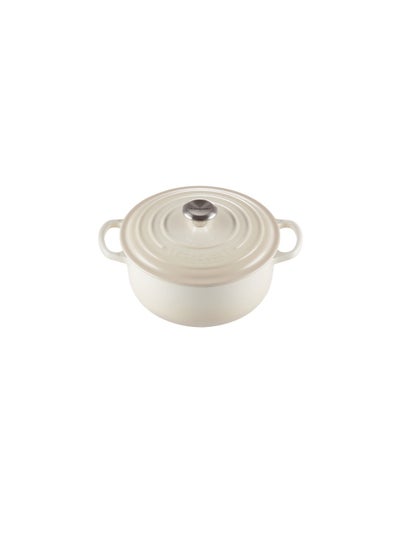 Buy Le Creuset Signature Cast Iron 22cm Round Casserole in Saudi Arabia