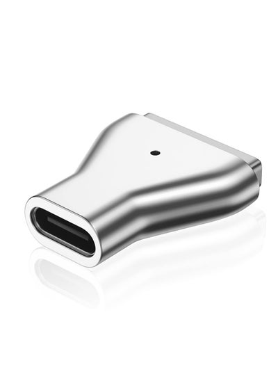 Buy USB C to Magnetic T-Tip Adapter, Type-C to Magnetic 2 T-Head PD 100W Power Fast Charging Converter for 2013-2015 MacBook Pro Air in UAE