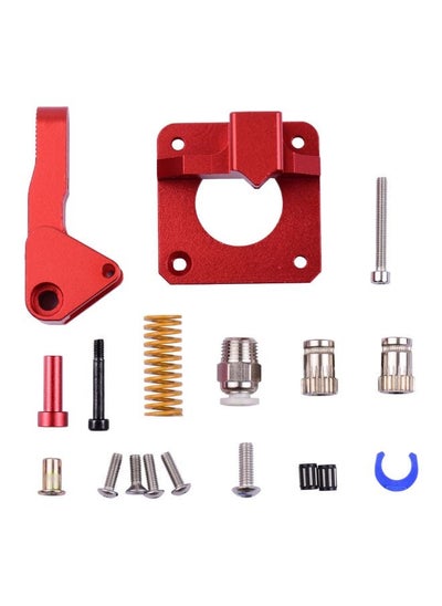 Buy 18-Piece Extruder Kit For Ender-3/Ender-3 Pro/CR-10/CR-10S Pro 3D Printer Red in UAE