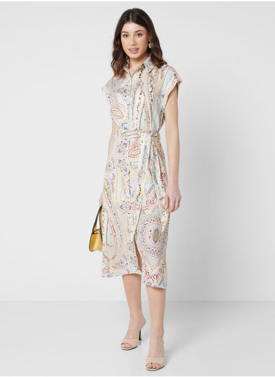 Buy Printed Shirt Dress in Saudi Arabia