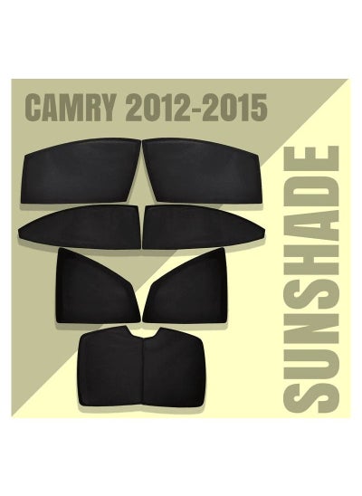 Buy Car Sunshade All Side Sunshade UV and Heat Protection Front Back Sides Sun Shades High Quality For TOYOTA CAMRY 2012-2015 in Saudi Arabia