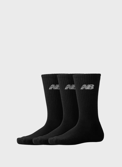 اشتري 3 Pack Everyday Crew Socks في الامارات