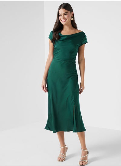 Buy Satin Aline Dress in UAE