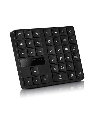 Buy Cuifati Mini Keyboard for Procreate, Shortcut Drawing Keyboard 35 Keys, Graphics Tablet, Rechargeable Keyboard for Procreate for iOS for OS X in Saudi Arabia