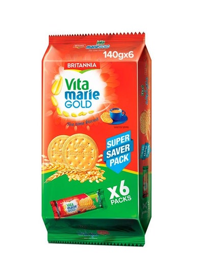 اشتري Vita Marie Biscuits 140grams Pack of 6 في الامارات