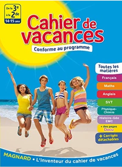 Buy De la 3e à la 2de Cahier de Vacances in UAE