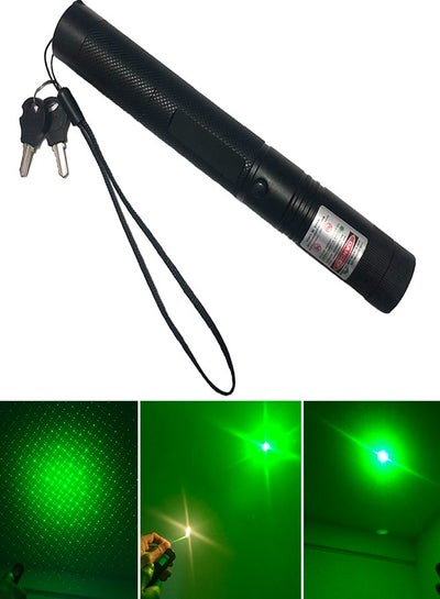 Buy 5mw 532nm 303 green laser pen laser light adjustable focus beam light in Egypt
